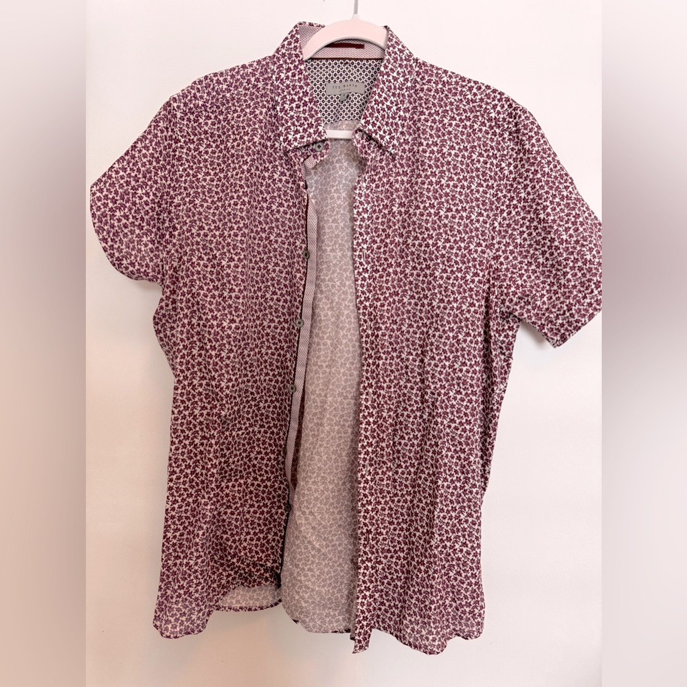 Ted baker shirt short sleeves men